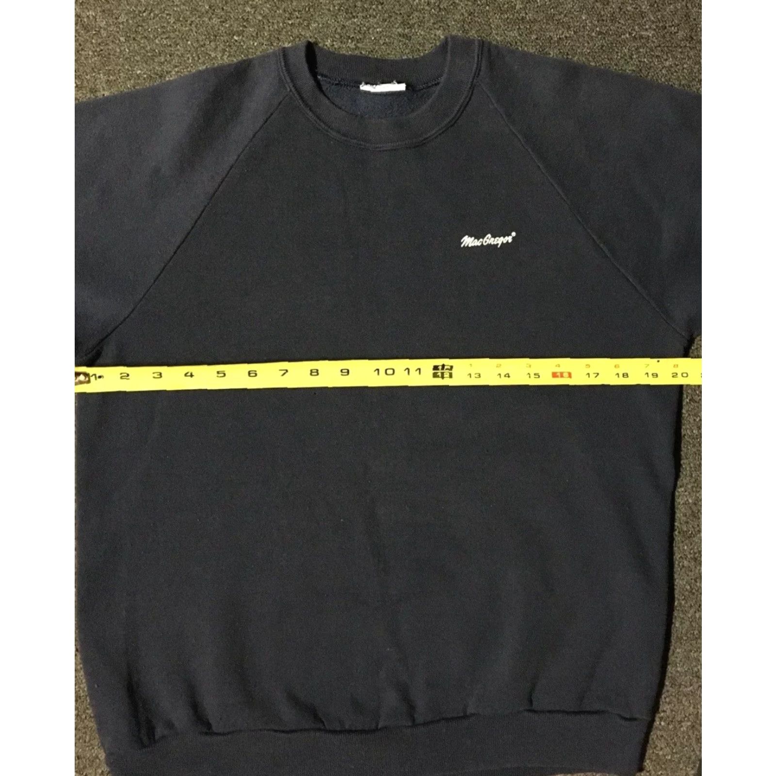 Vintage Vtg 80s MacGregor Faded Sweatshirt S USA Grunge Track Sport PE School Skate 90s Size US S / EU 44-46 / 1 - 7 Thumbnail