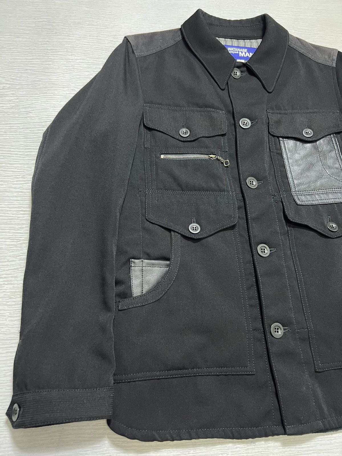 Junya Watanabe Junya Watanabe - Hervier Production - Leather Pockets Jacket Size US XS / EU 42 / 0 - 6 Thumbnail