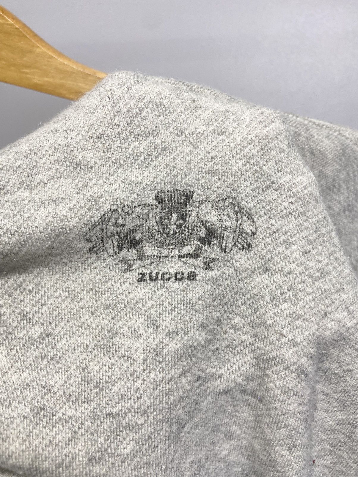 Issey Miyake Vintage Zucca Issey Miyake crop top sweatshirt Size M / US 6-8 / IT 42-44 - 4 Thumbnail