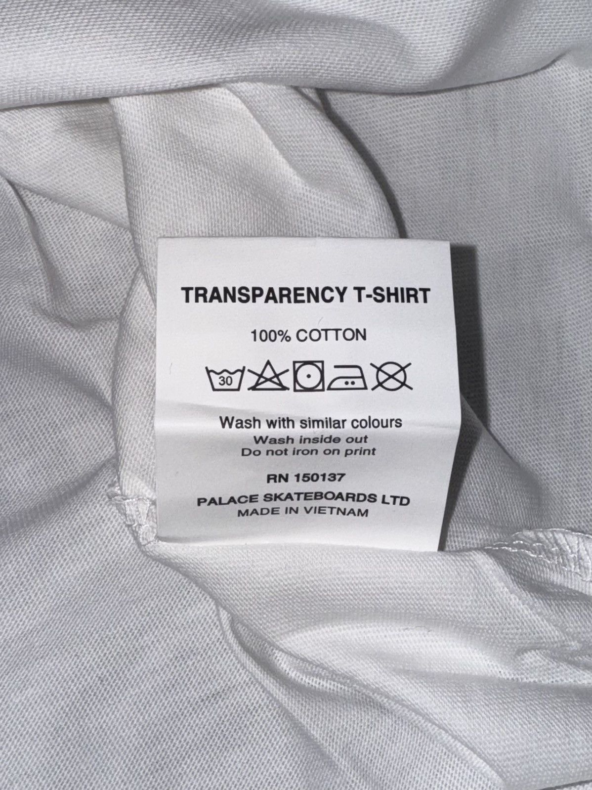 Palace Palace Transparency T-Shirt Size US S / EU 44-46 / 1 - 5 Thumbnail