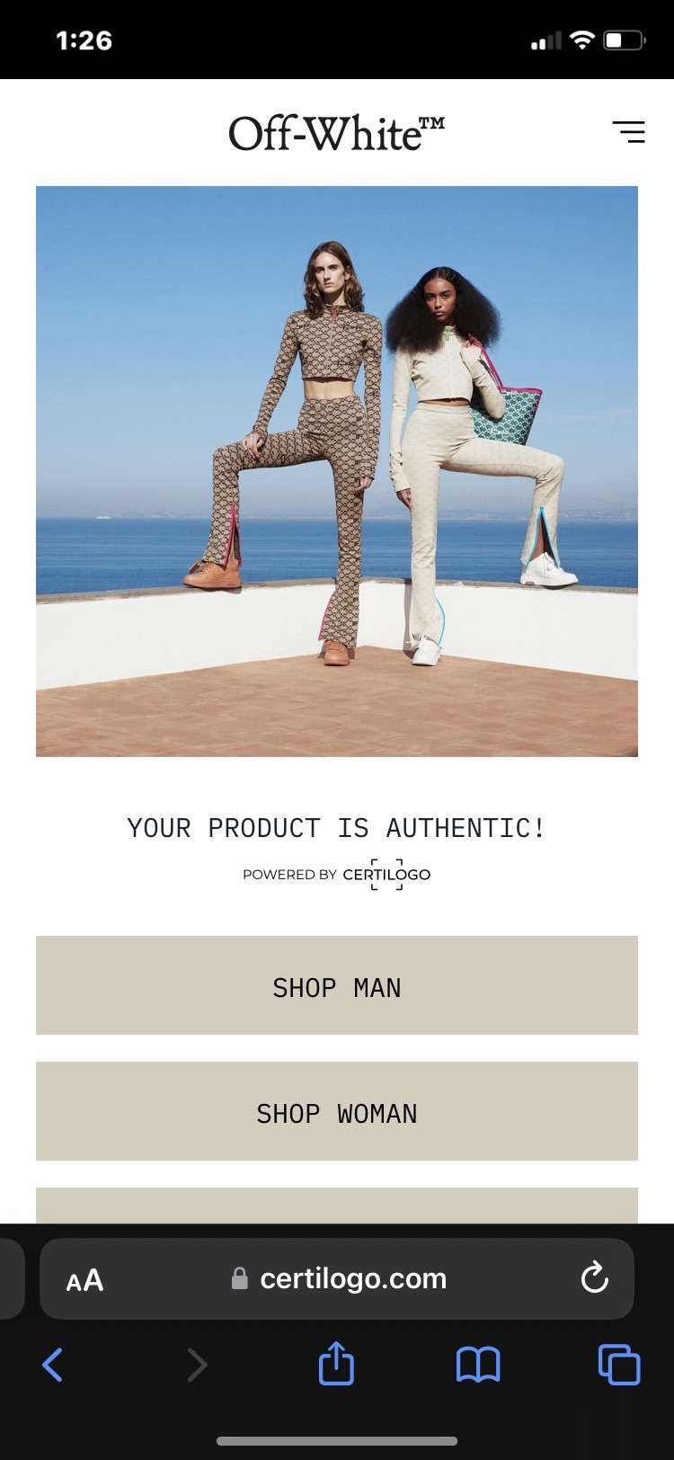 Off-White Offwhite Sweatpants Size US 29 - 7 Thumbnail