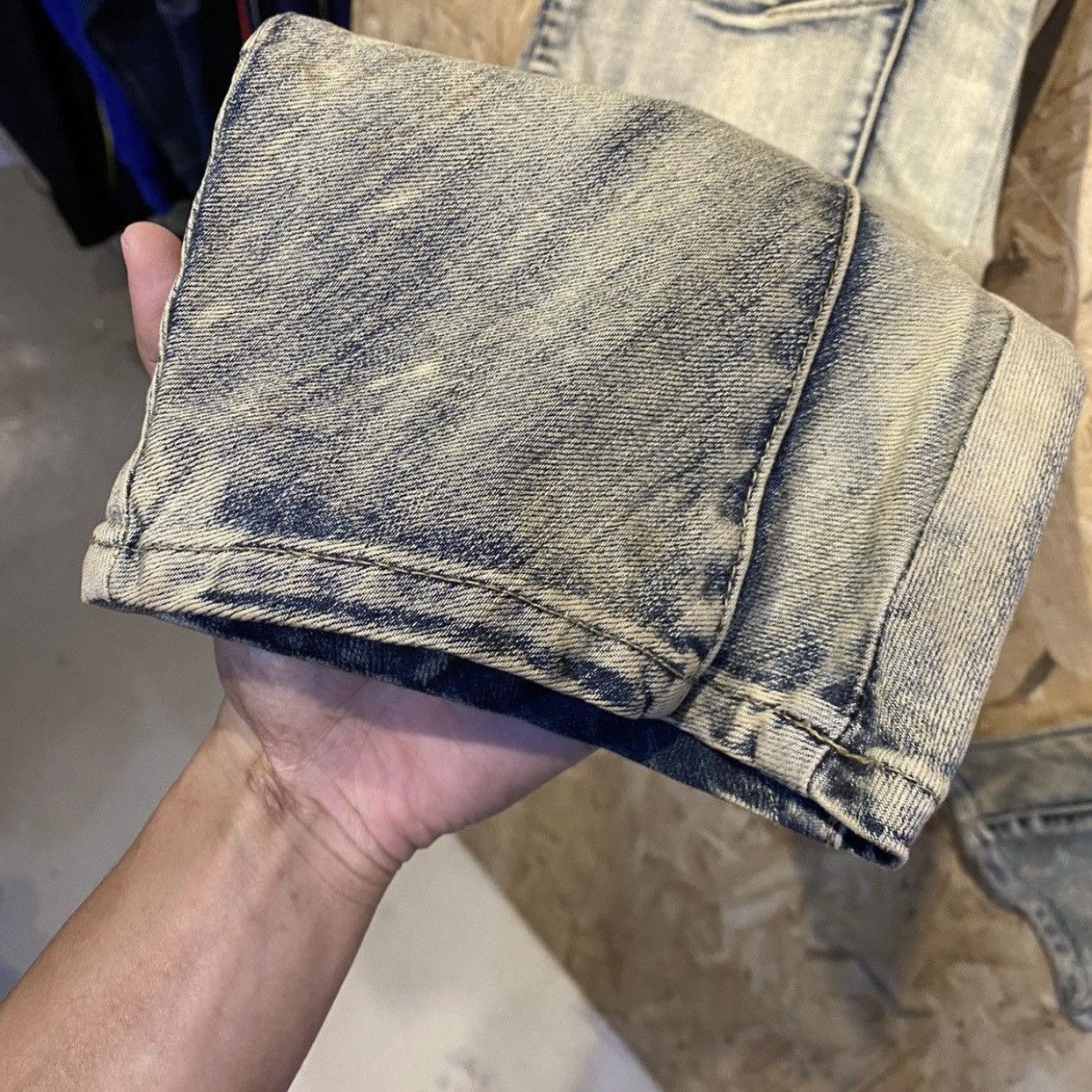Beauty Beast × Japanese Brand × PPFM PPFM Curve Denim Jeans Pants Size US 32 / EU 48 - 3 Thumbnail