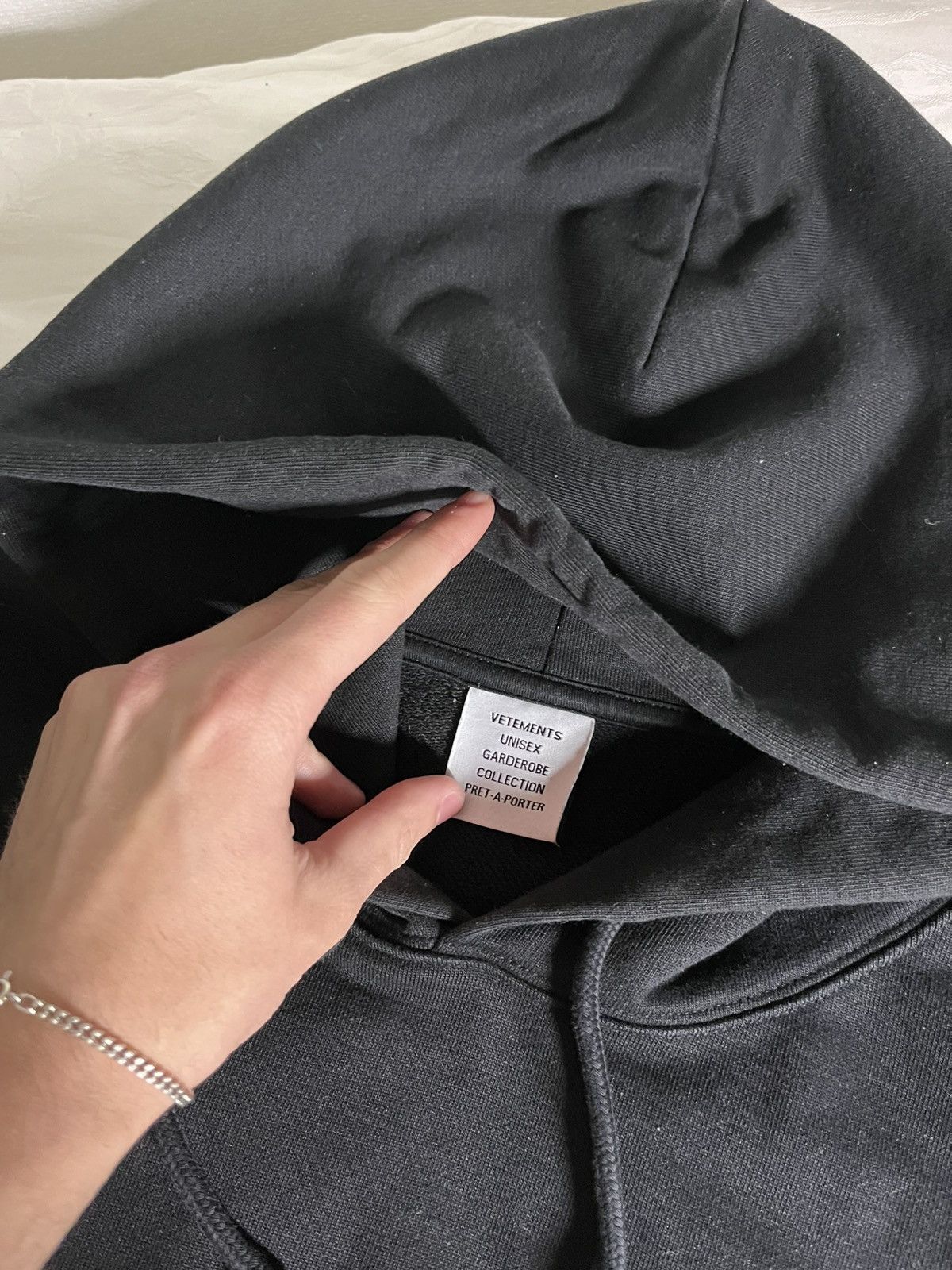 Vetements Vetements Rare Hoodie Click Here Y2k Opium Rap Size US L / EU 52-54 / 3 - 4 Thumbnail