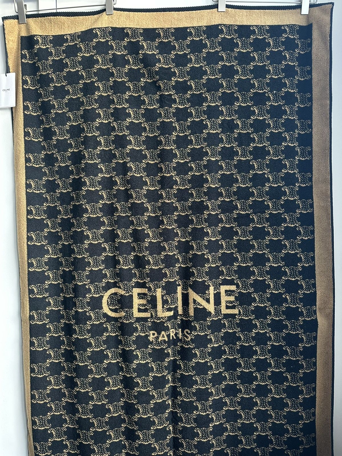 Celine NWT Celine Triomphe Beach Towel Size ONE SIZE - 1 Thumbnail