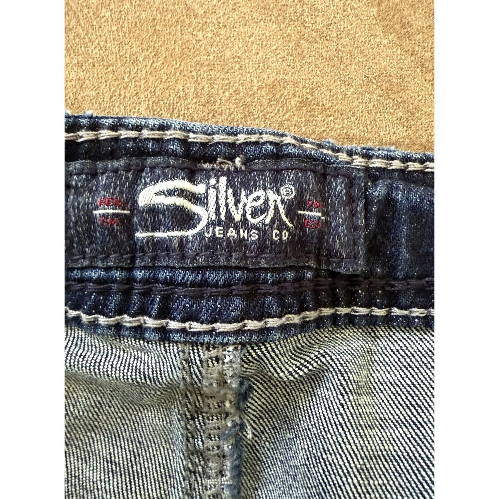 Silver Jeans Co. Silver Jeans Sam Relaxed Straight Leg Jeans Womens 18/29 Blue Denim Mom Core Weekend Size 40" / US 18 - 4 Thumbnail