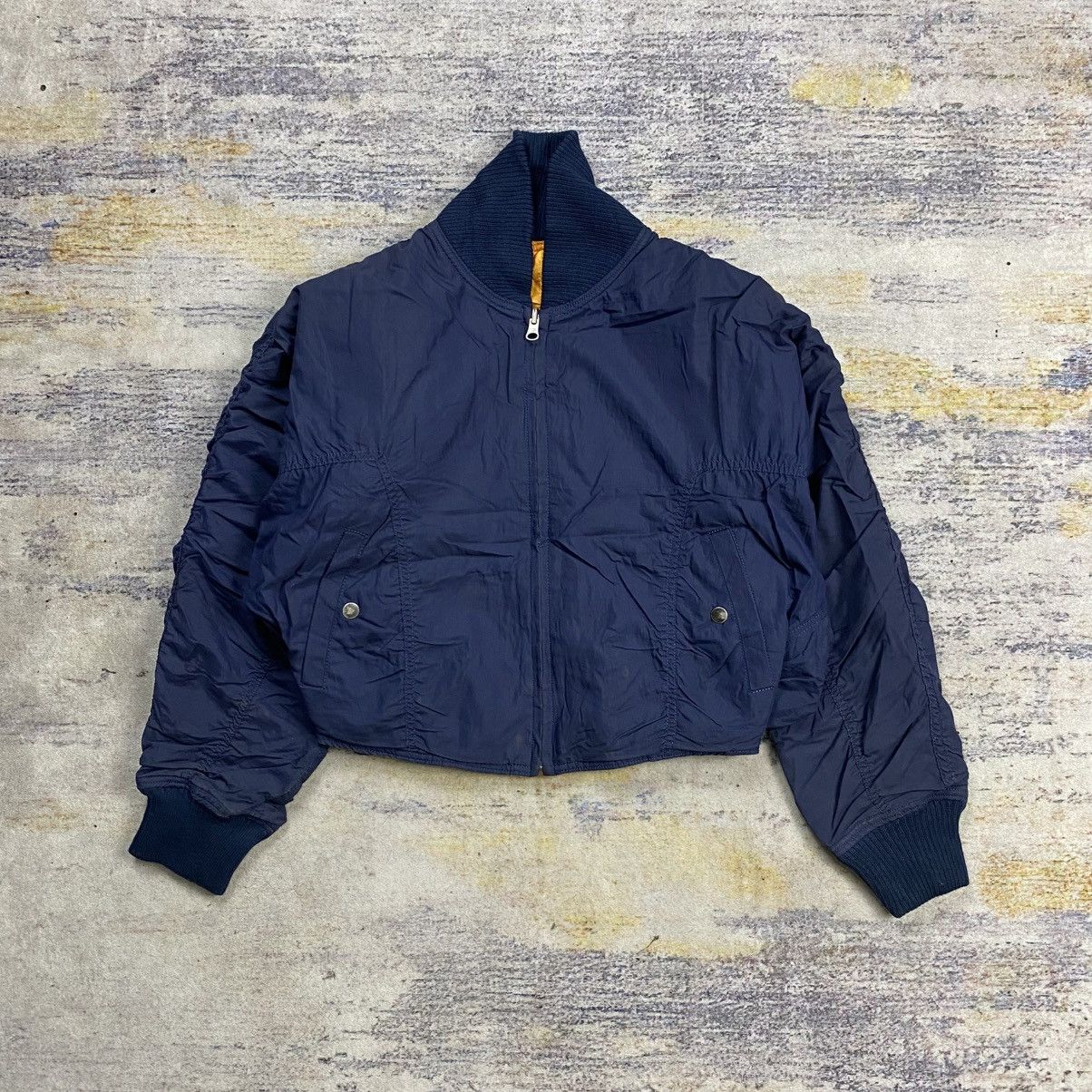 Issey Miyake Vintage 90s issey miyake reversible bomber jacket Size US M / EU 48-50 / 2 - 4 Thumbnail