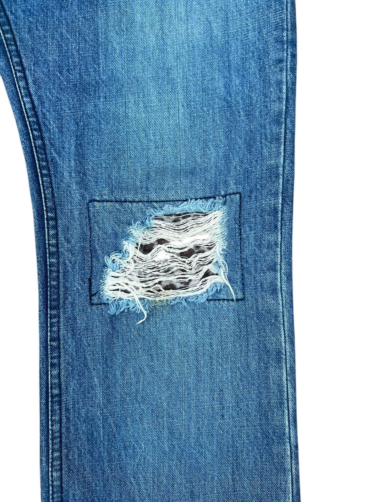 roarguns Vintage Roarguns Japan Distressed Denim Bootcut Jeans Size US 31 - 10 Thumbnail