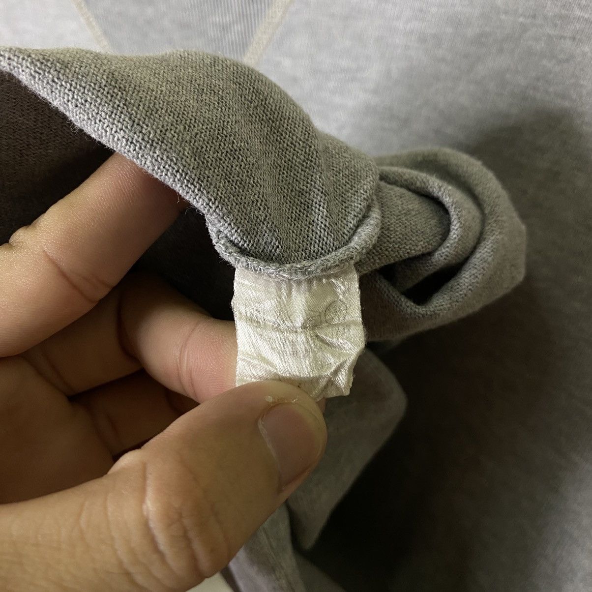 Pherrow's Grey Blank Crewneck LS T Shirt Size US M / EU 48-50 / 2 - 7 Thumbnail