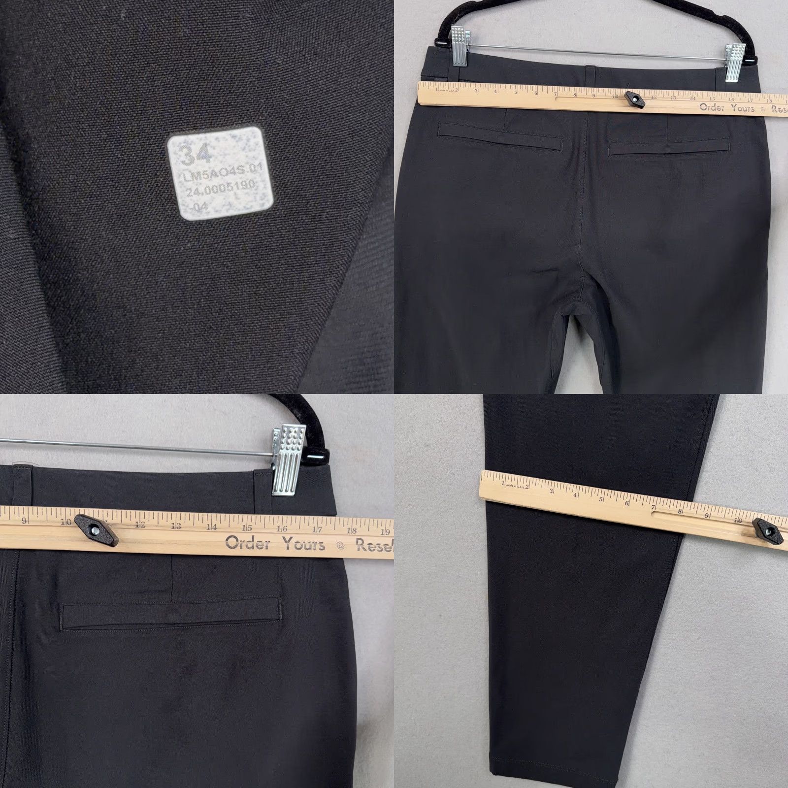 Lululemon Lululemon Pants Mens 34 ABC Slim Fit Tech Chino Golf Stretch Grey Size US 34 / EU 50 - 8 Thumbnail