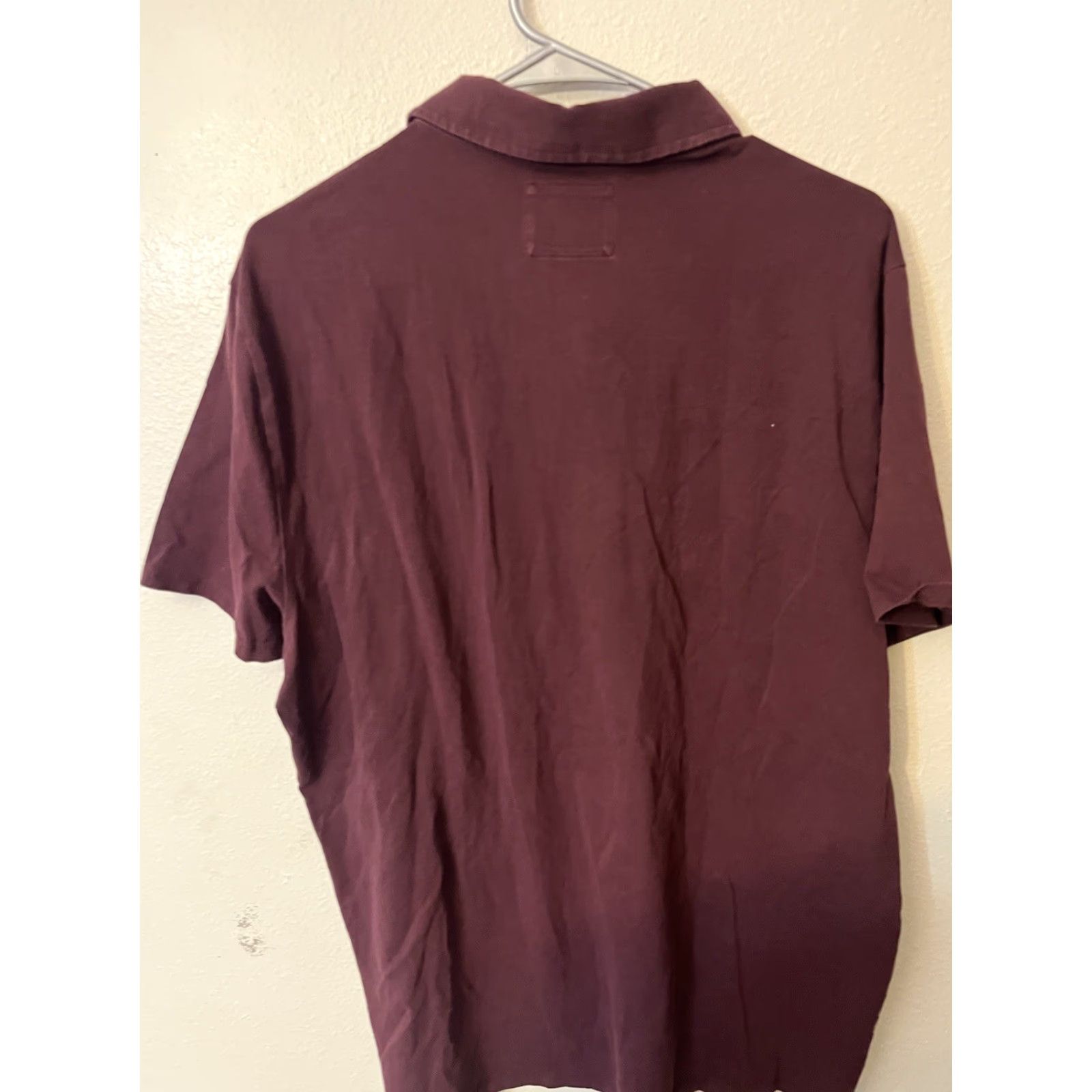 Express Express Polo Shirt Maroon Short Sleeve Moisture Wicking XL Mens Polo Shirt XXL? Size US XL / EU 56 / 4 - 4 Thumbnail