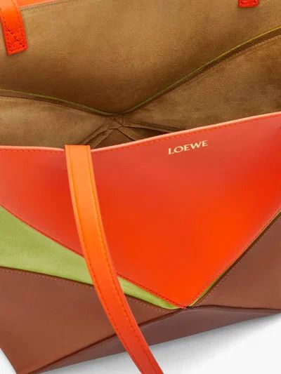 Loewe o1in1g0426 Size: OS/ Medium Puzzle Fold Tote Bag Multicolor Size ONE SIZE - 7 Thumbnail