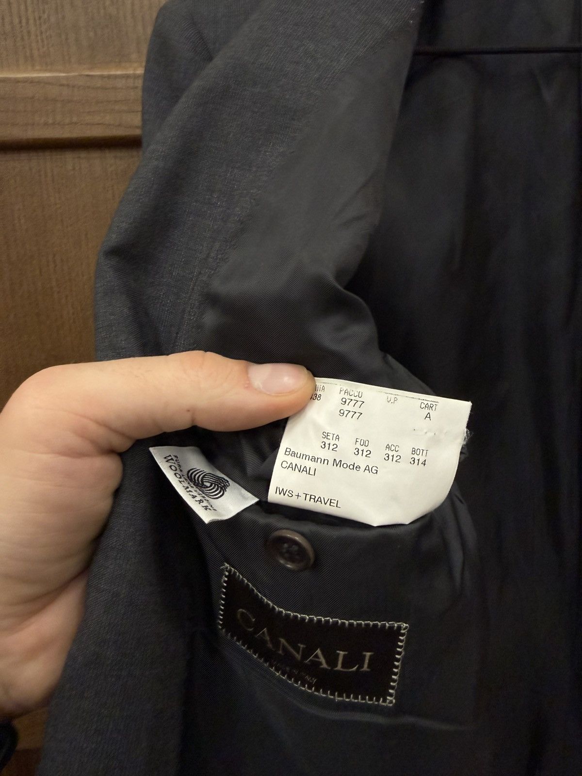 Canali Canali Gray Classic Blazer Two Button Size 38R - 9 Thumbnail