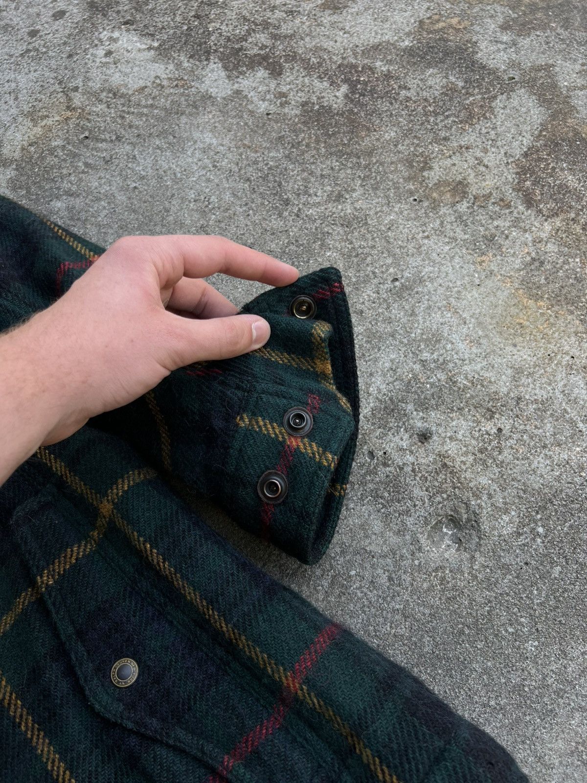 Ralph Lauren Blue Label × Vintage Ralph Lauren Blue Label Wool & Alpaca Blend Real Fur Jacket Size L / US 10 / IT 46 - 21 Thumbnail