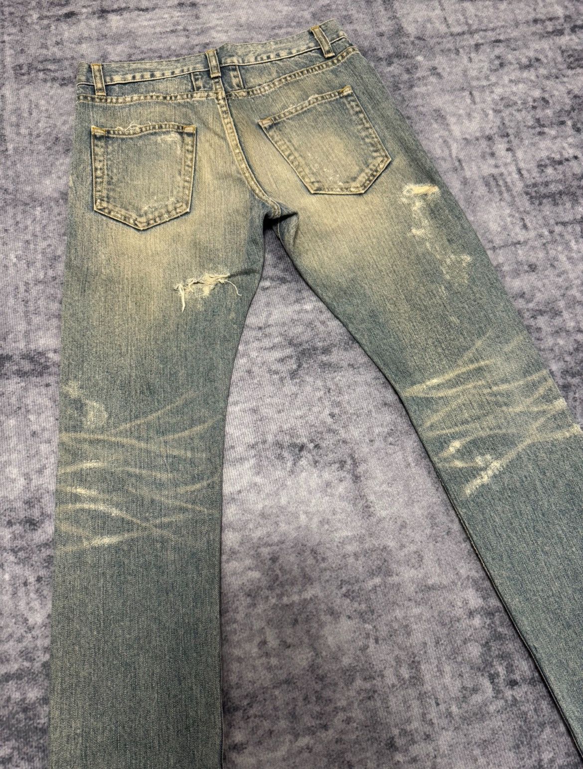Hedi Slimane × Saint Laurent Paris 13FW D02 Little Crash Jeans sz31 & 28 Size US 31 - 5 Thumbnail