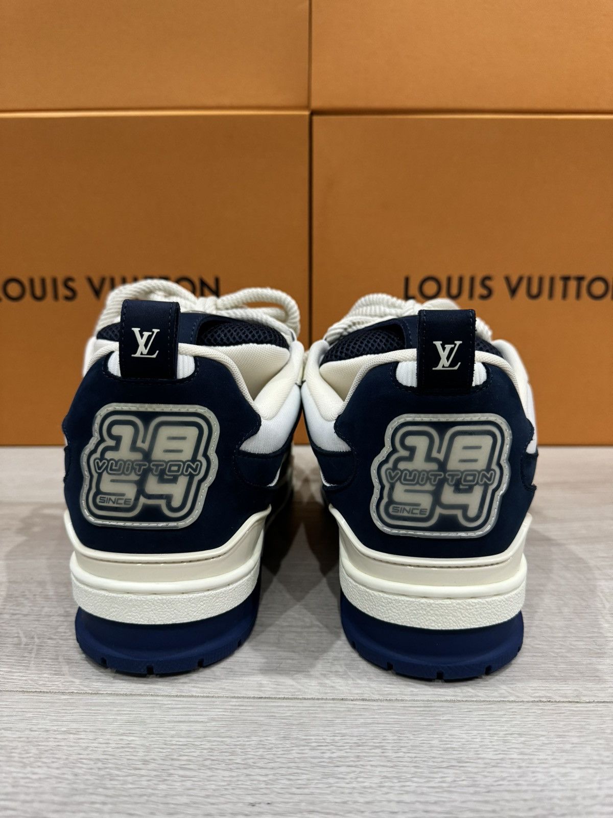 Louis Vuitton LOUIS VUITTON SKATE SNEAKER MARNIE BLUE Size US 8 / EU 41 - 6 Thumbnail