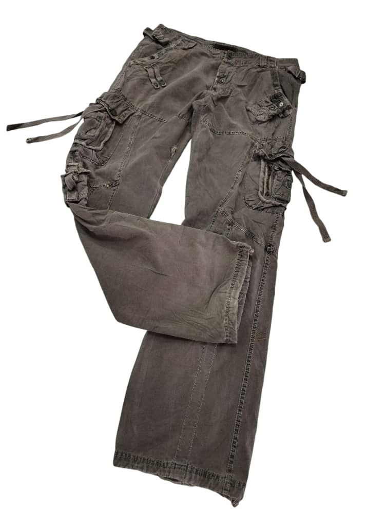 Japanese Brand × Tete Homme Best Offer🔥 Baggy Tactical Bondage Cargo Multipocket Pants Size US 36 / EU 52 - 7 Thumbnail