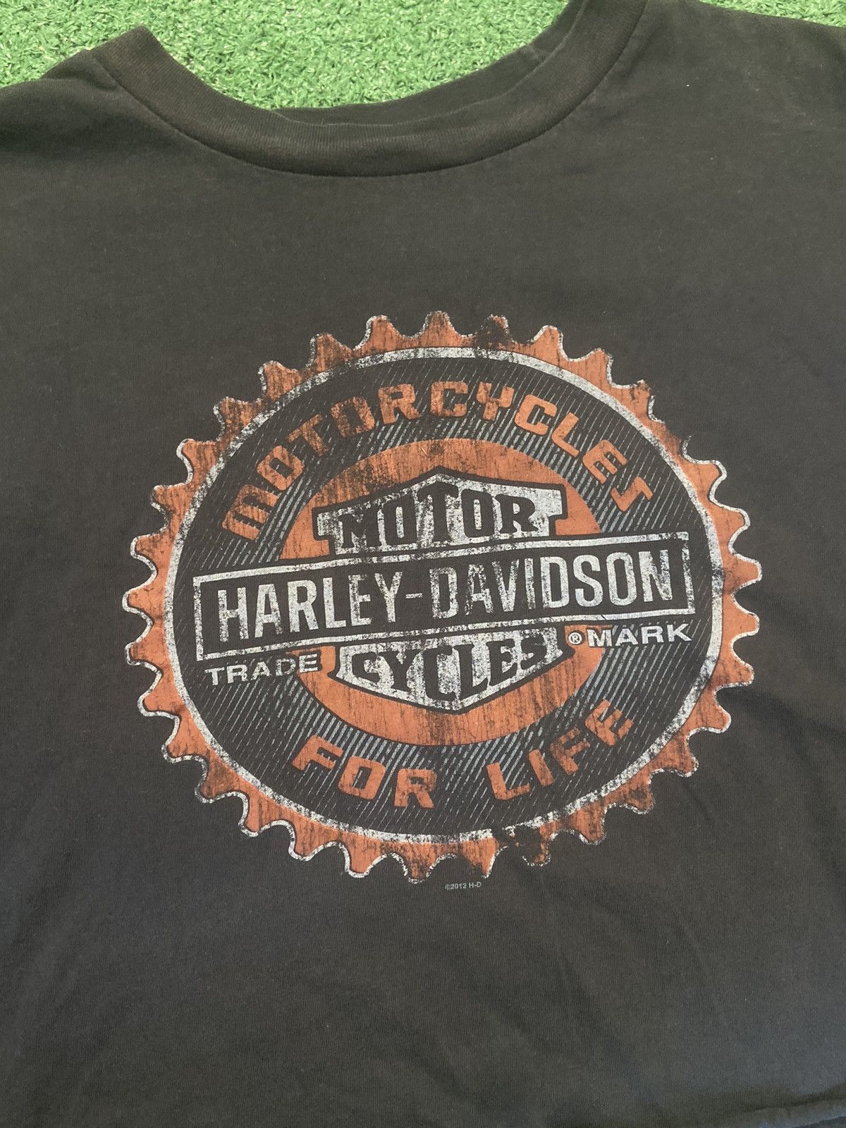 Harley Davidson × Vintage Harey davidson tshirt vintage Size XXL / US 16-18 / IT 52-54 - 3 Thumbnail
