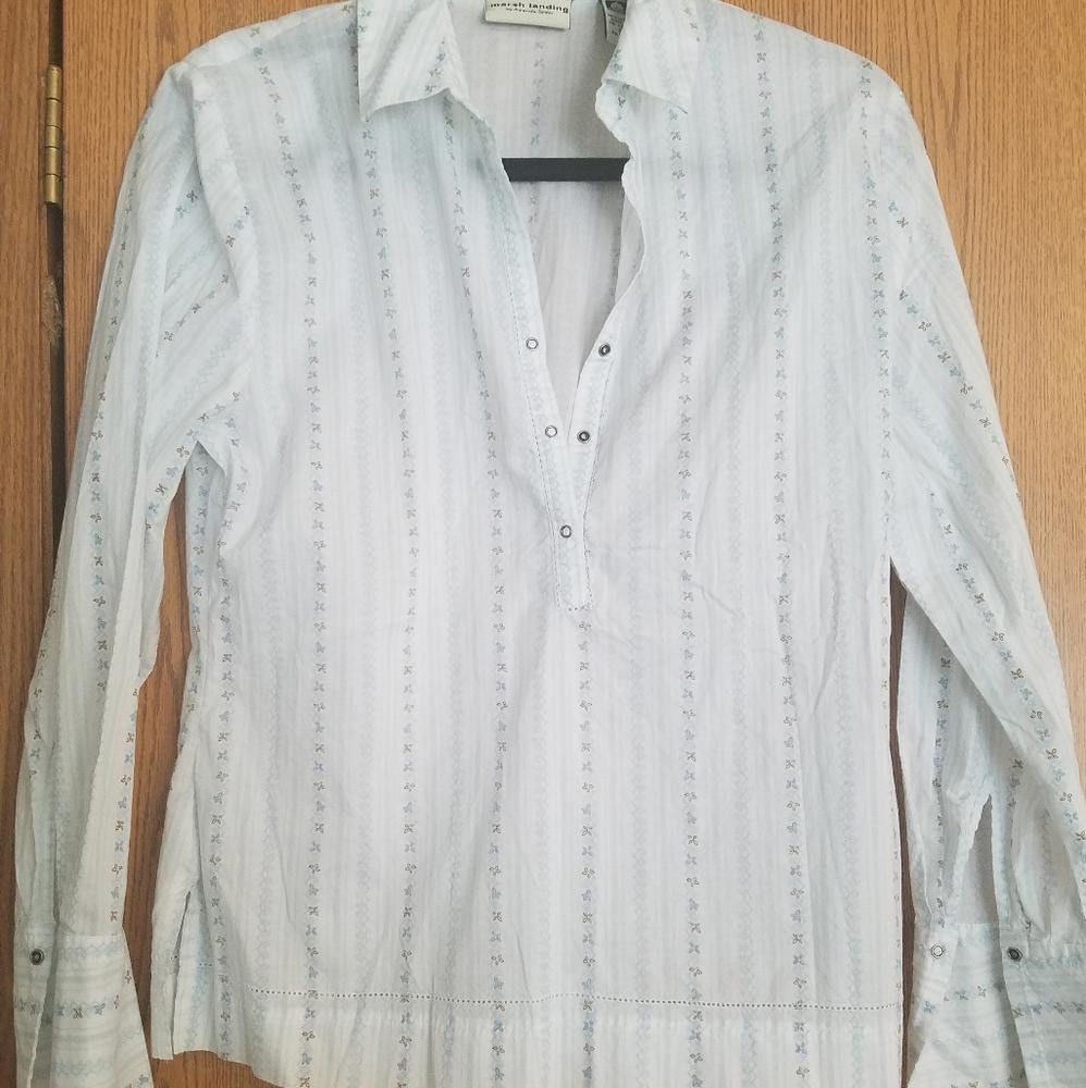 Designer Marsh Landing by Amanda Smith Top Size Sma… Size S / US 4 / IT 40 - 1 Thumbnail