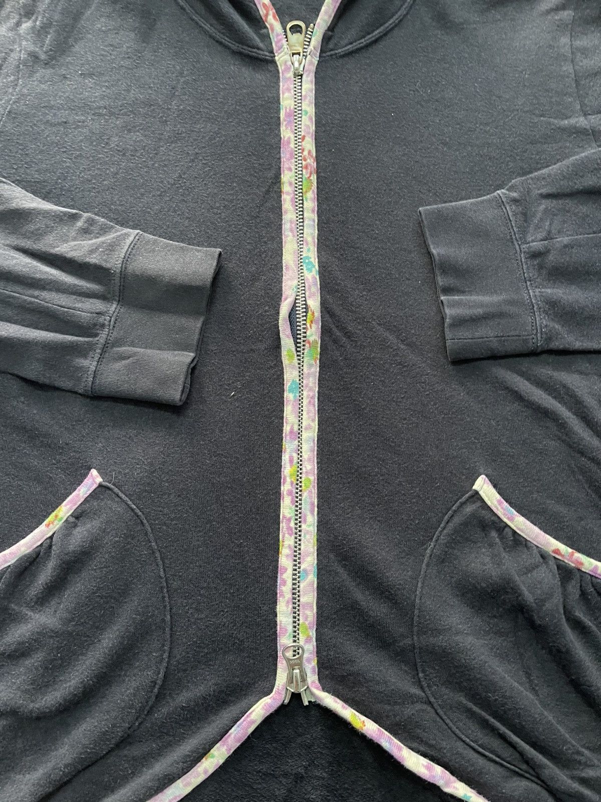Tsumori Chisato VINTAGE TSUMORI CHISATO BY ISSEY MIYAKE FLORAL HOODIE RARE Size M / US 6-8 / IT 42-44 - 2 Thumbnail