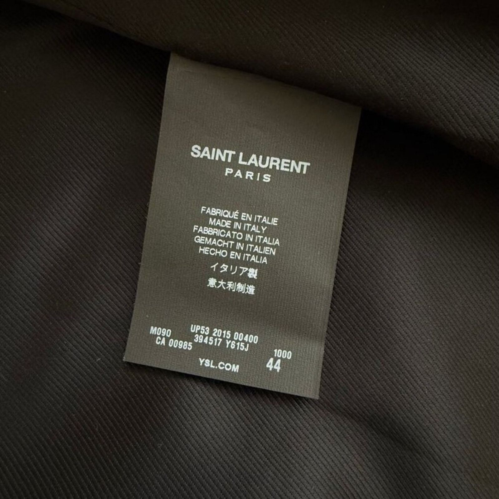 Saint Laurent Paris SAINT LAURENT Double-breasted peacoat in wool Size M / US 6-8 / IT 42-44 - 7 Thumbnail