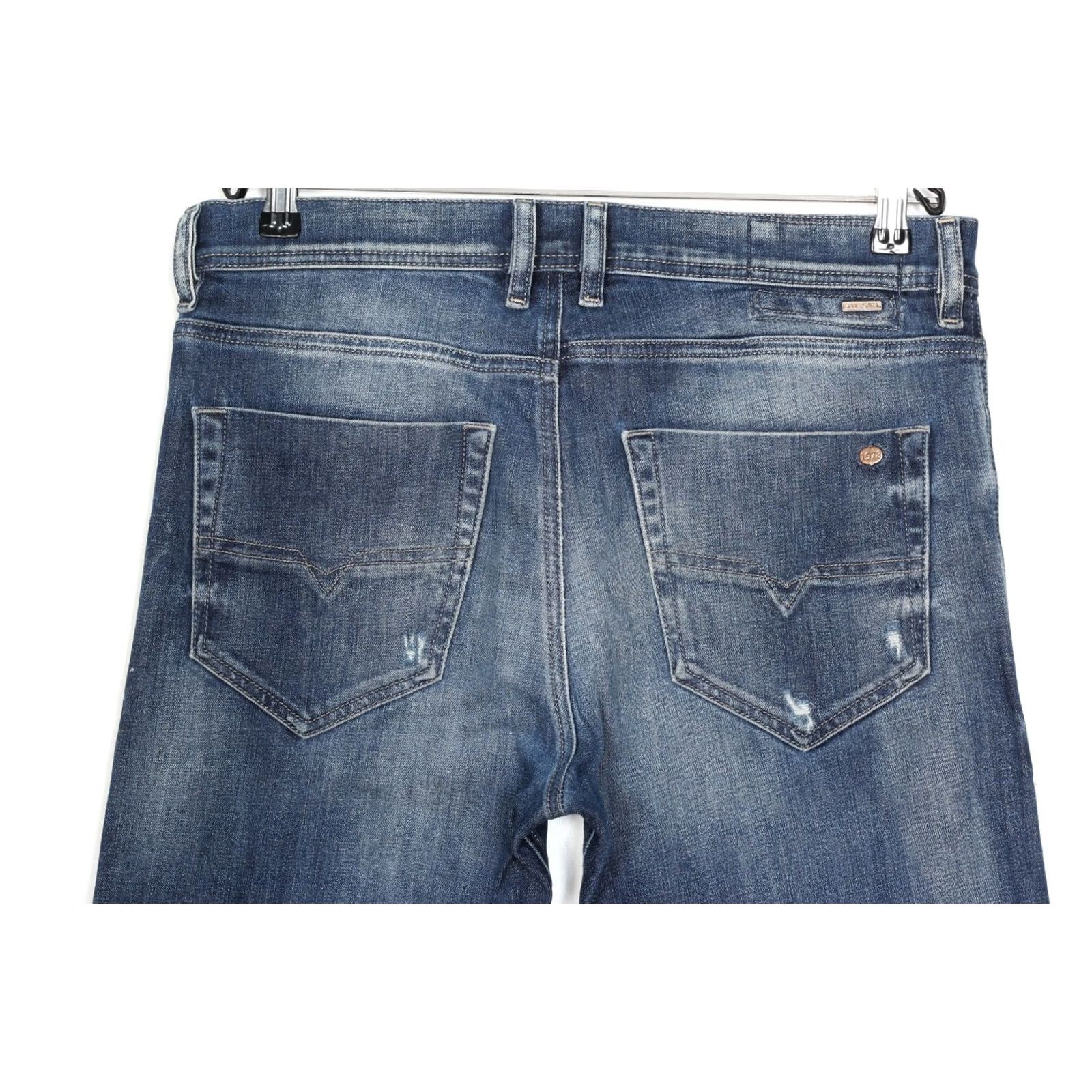Diesel DIESEL Tepphar 0833F STRETCH Slim Carrot Jeans Men Size 32/34 W32 L34 DZ3620 Blue Medium 5-Pocket Jeans Mens Size US 32 / EU 48 - 4 Thumbnail