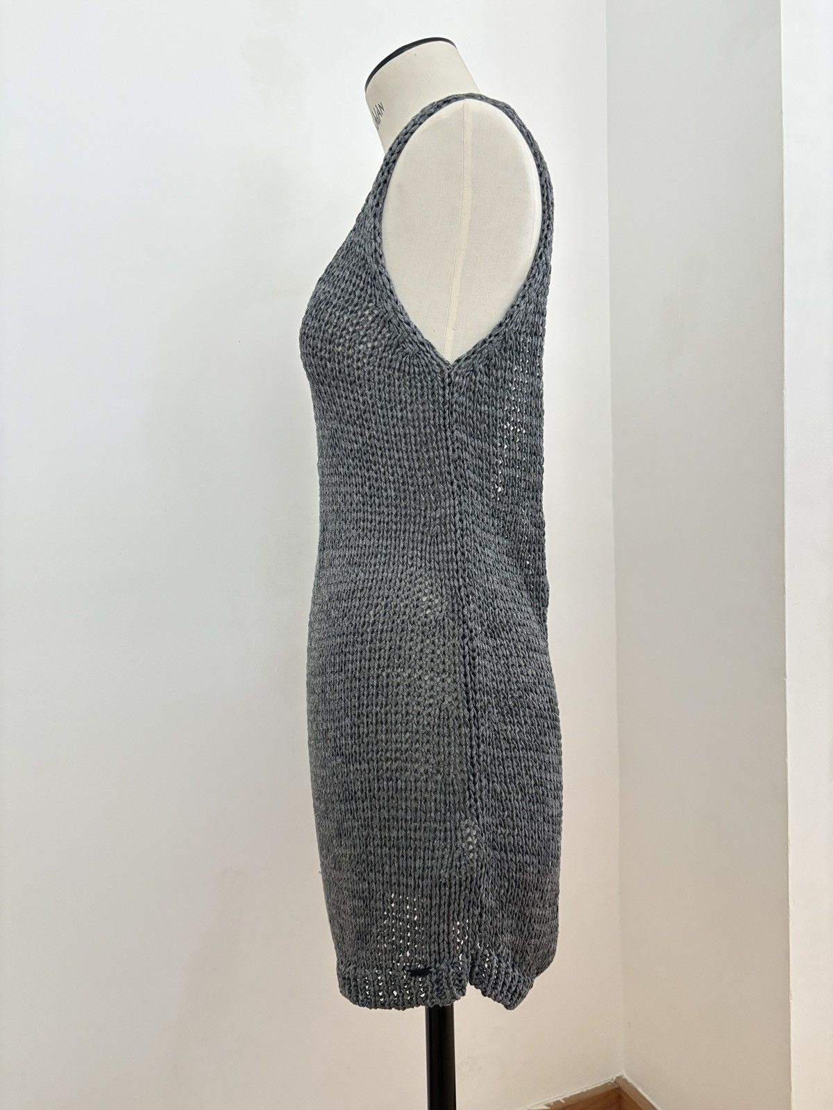 Diesel Knitted grey DIESEL dress Size M / US 6-8 / IT 42-44 - 4 Thumbnail