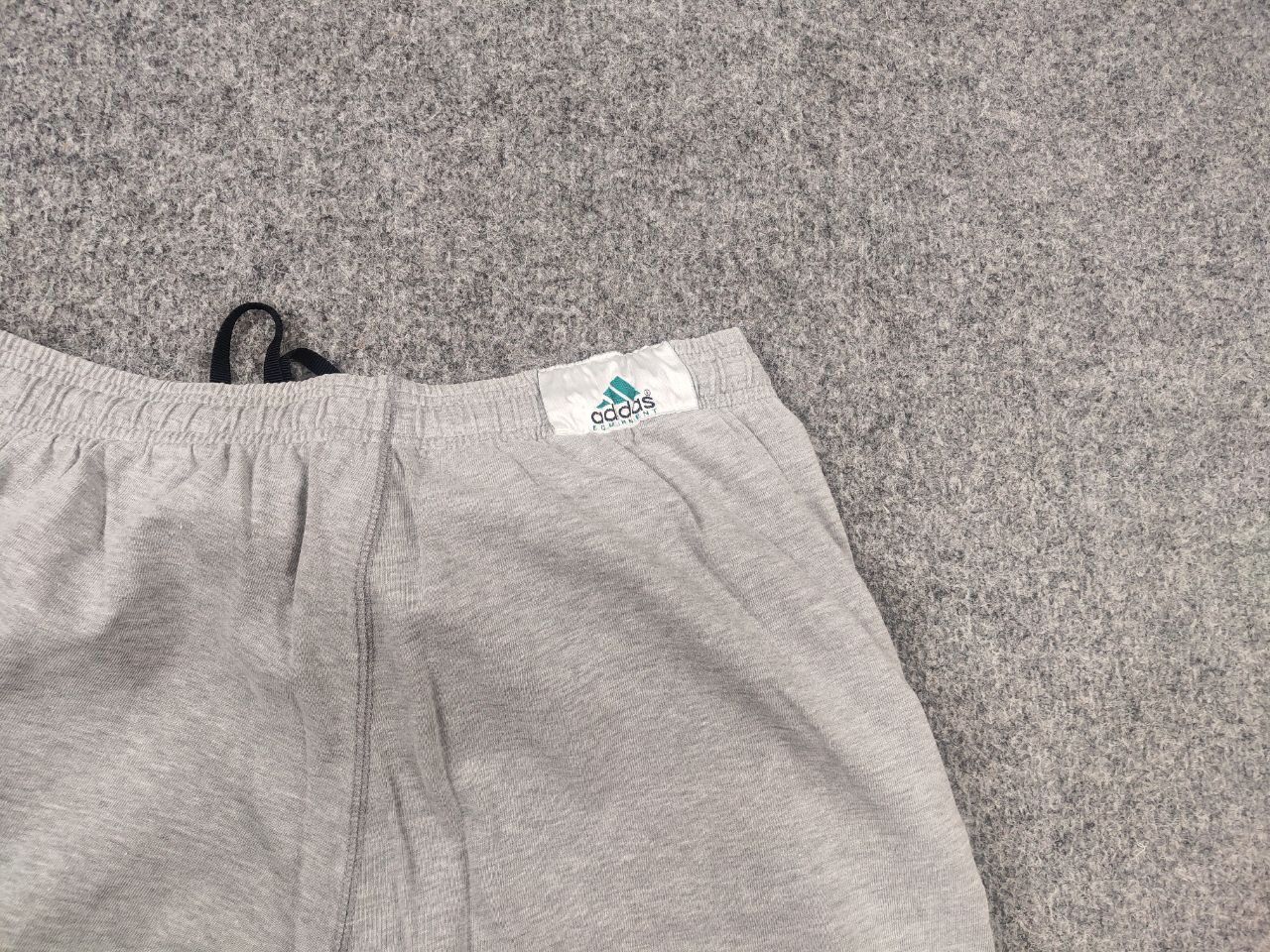 Adidas Vintage 90's Adidas Equipment logo Gray Cotton Shorts Wide Size US 32 / EU 48 - 9 Thumbnail