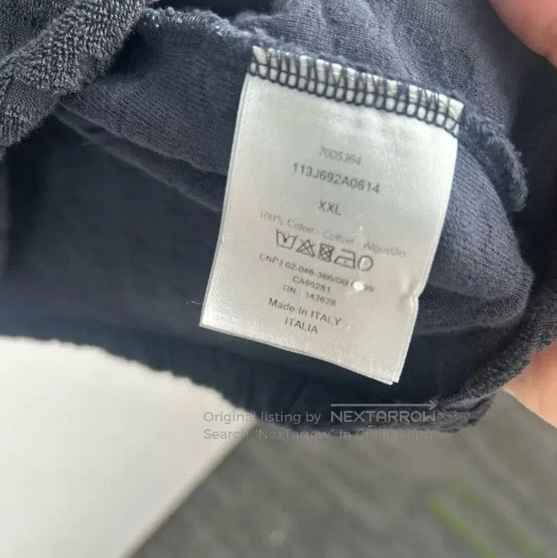 Dior Dior Black Linen Blend Men's T-Shirt . Size US XXL / EU 58 / 5 - 4 Thumbnail
