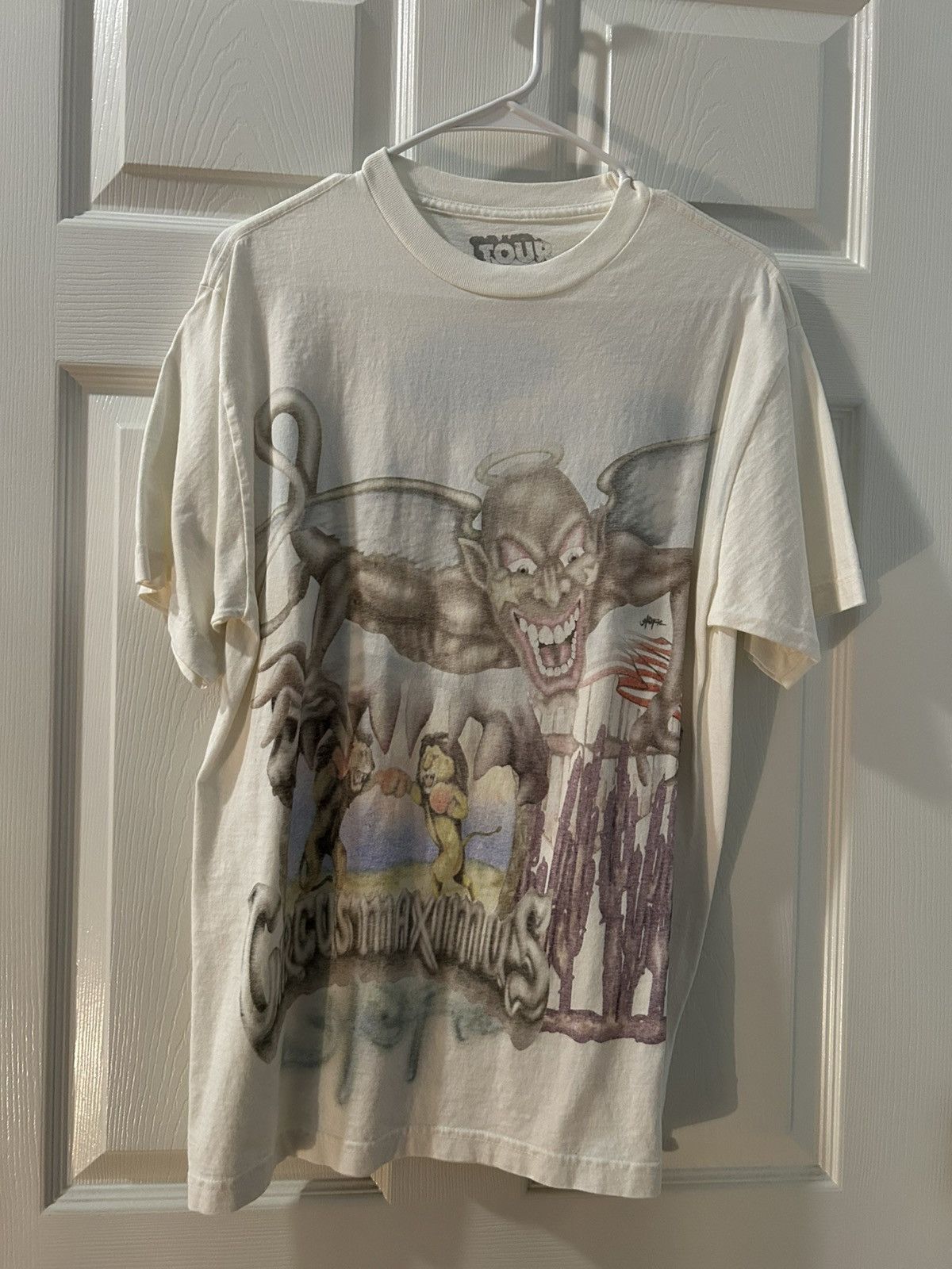 Travis Scott Travis Scott Circus Maximus Tour Tee Size US M / EU 48-50 / 2 - 1 Thumbnail