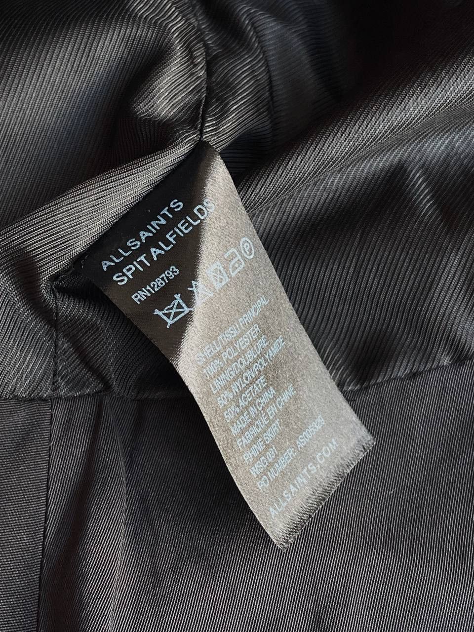 Allsaints AllSaints Balloon Mini Skirt Black Asymmetric Size 32" / US 10 / IT 46 - 7 Thumbnail