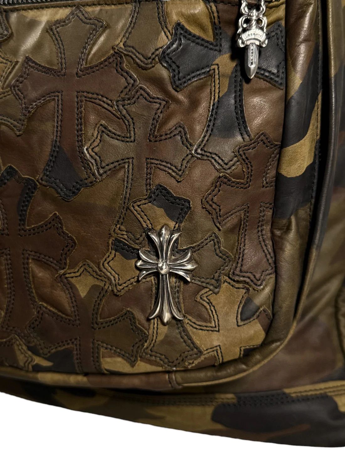 Chrome Hearts Camoflauge Cross Patch 7th Grade Backpack Size ONE SIZE - 6 Thumbnail