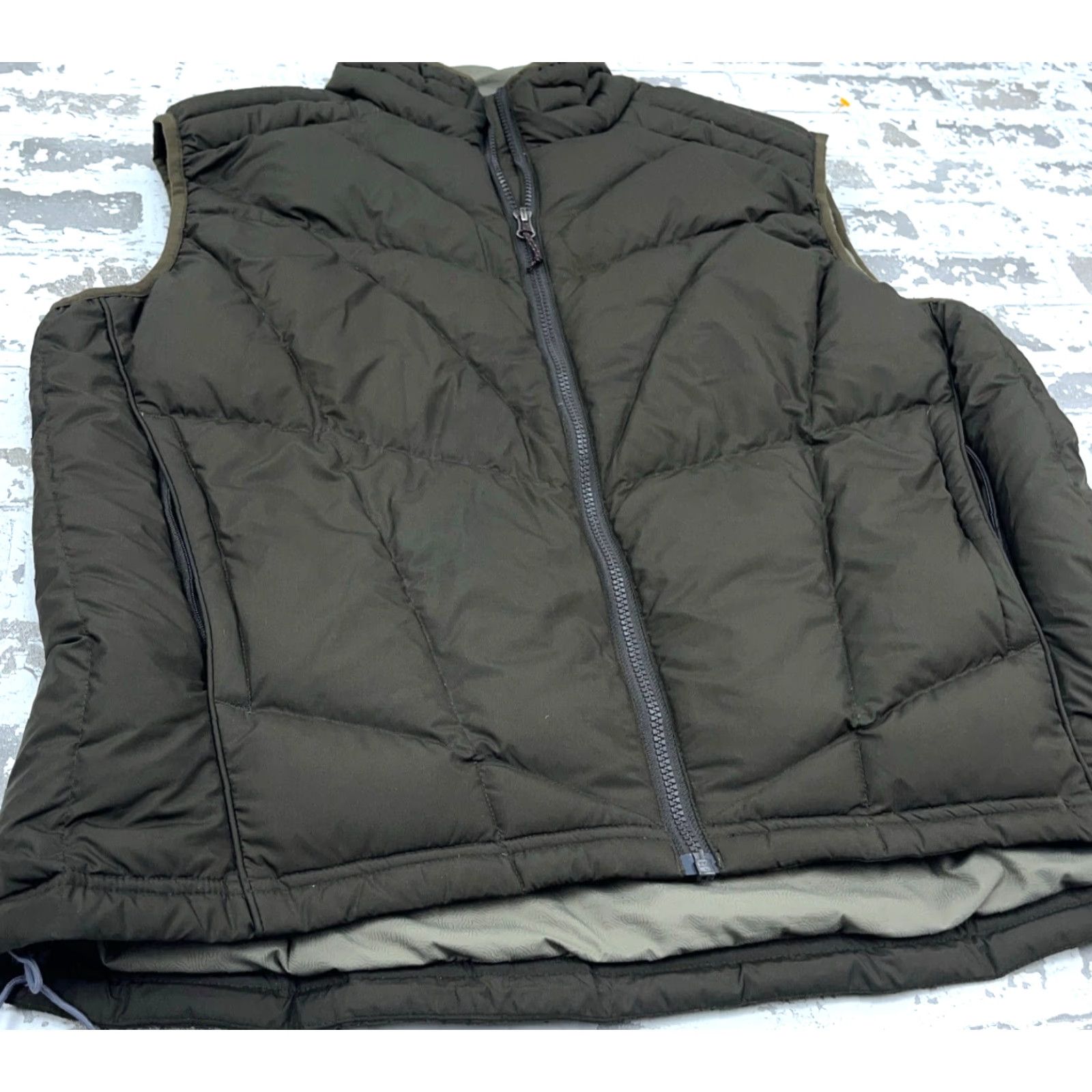 Vintage REI Vest Women XL Brown Puffer Jacket Goose Down Fill Hiking Outdoor Ladies Size XL / US 12-14 / IT 48-50 - 2 Thumbnail