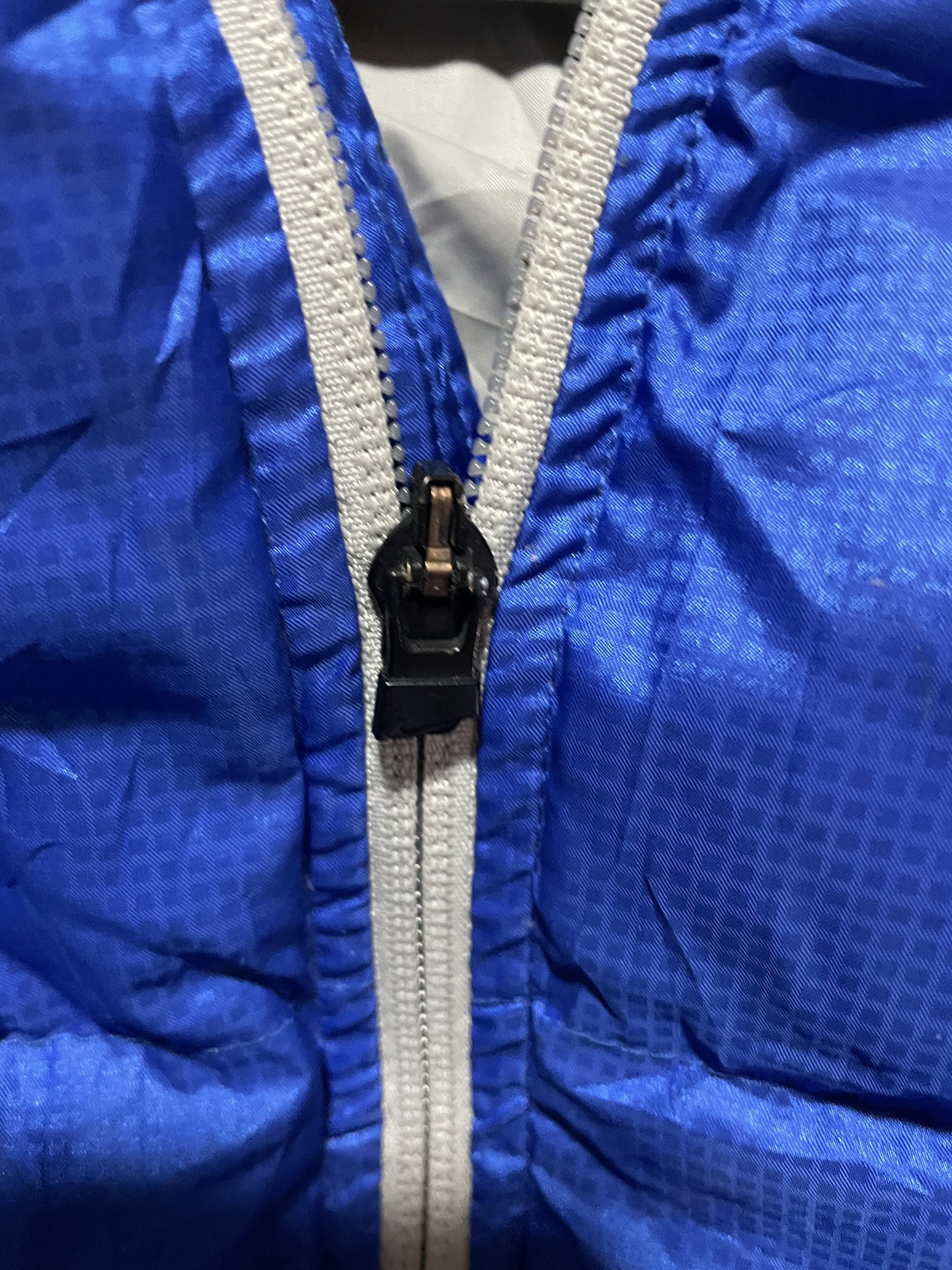 Nike Nike Blue Puffer Jacket with Hood Size US L / EU 52-54 / 3 - 6 Thumbnail