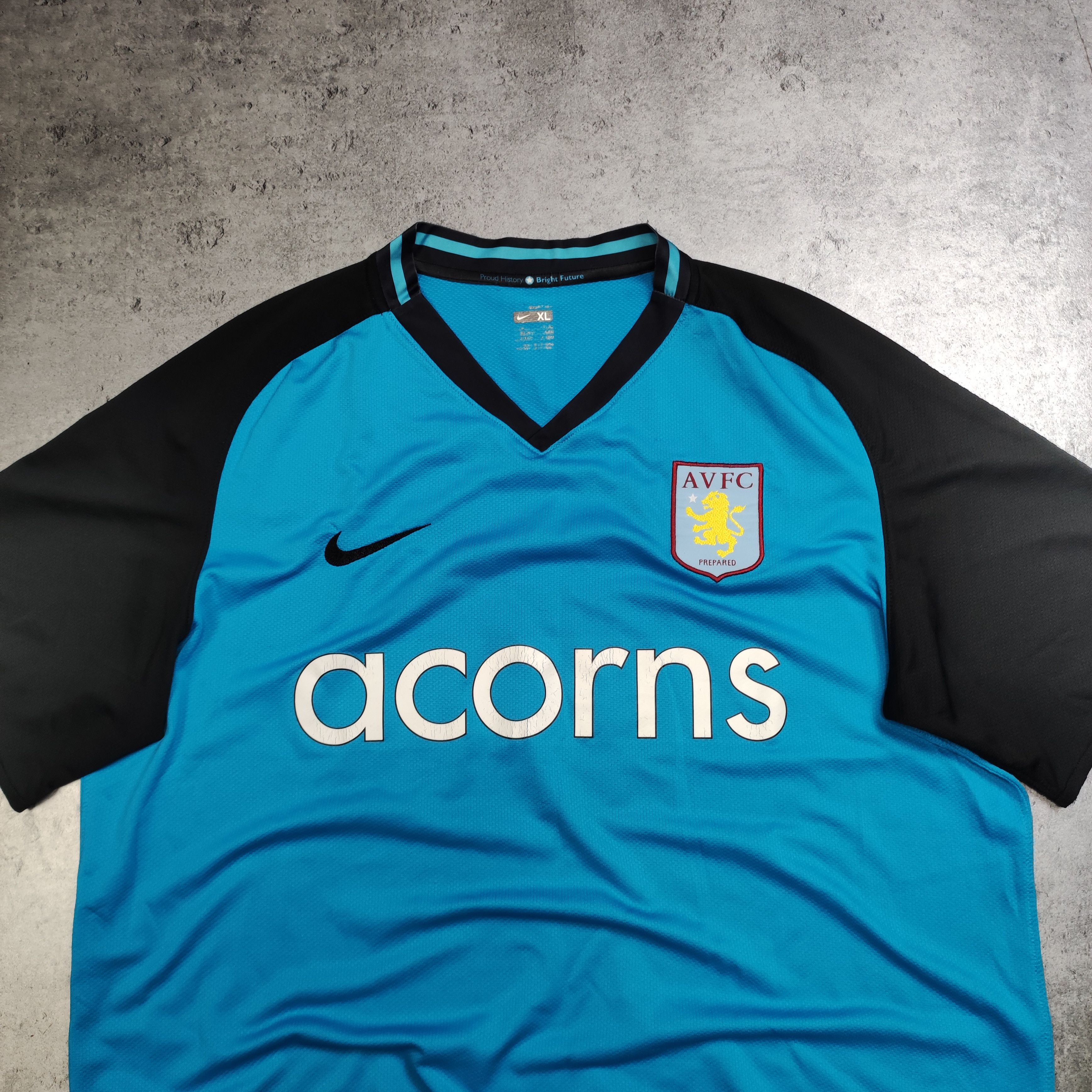 Vintage RARE #11 Agbonlahor Football 2008 Aston Villa Away Jersey Size US XL / EU 56 / 4 - 4 Thumbnail