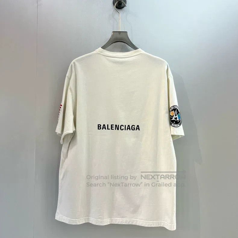 Balenciaga Balenciaga Letter Print Short Sleeve T-Shirt Size US XS / EU 42 / 0 - 2 Thumbnail