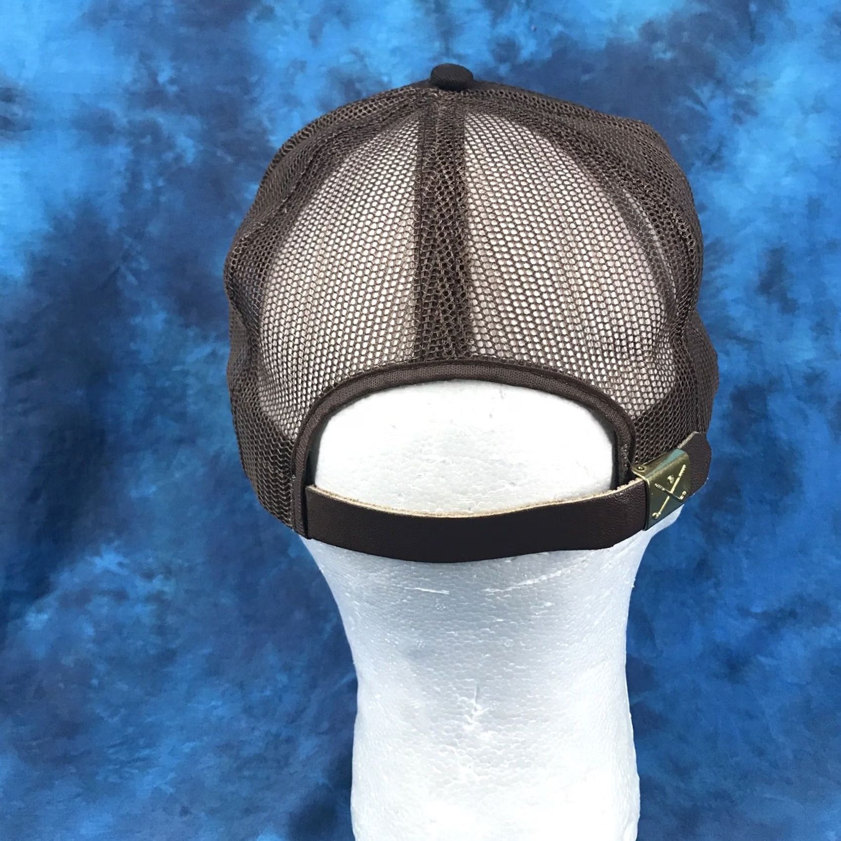 Vintage VINTAGE TYSON CHICKEN TRUCKER HAT Adjustable Brown 90s USA Mens Size ONE SIZE - 6 Thumbnail