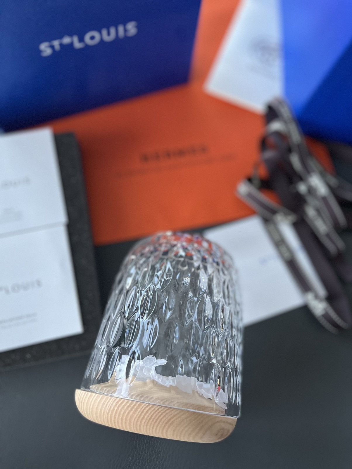 Hermes Rare Hermes St Louis Brand New Crystal Candle Holder Lamp Size ONE SIZE - 15 Thumbnail