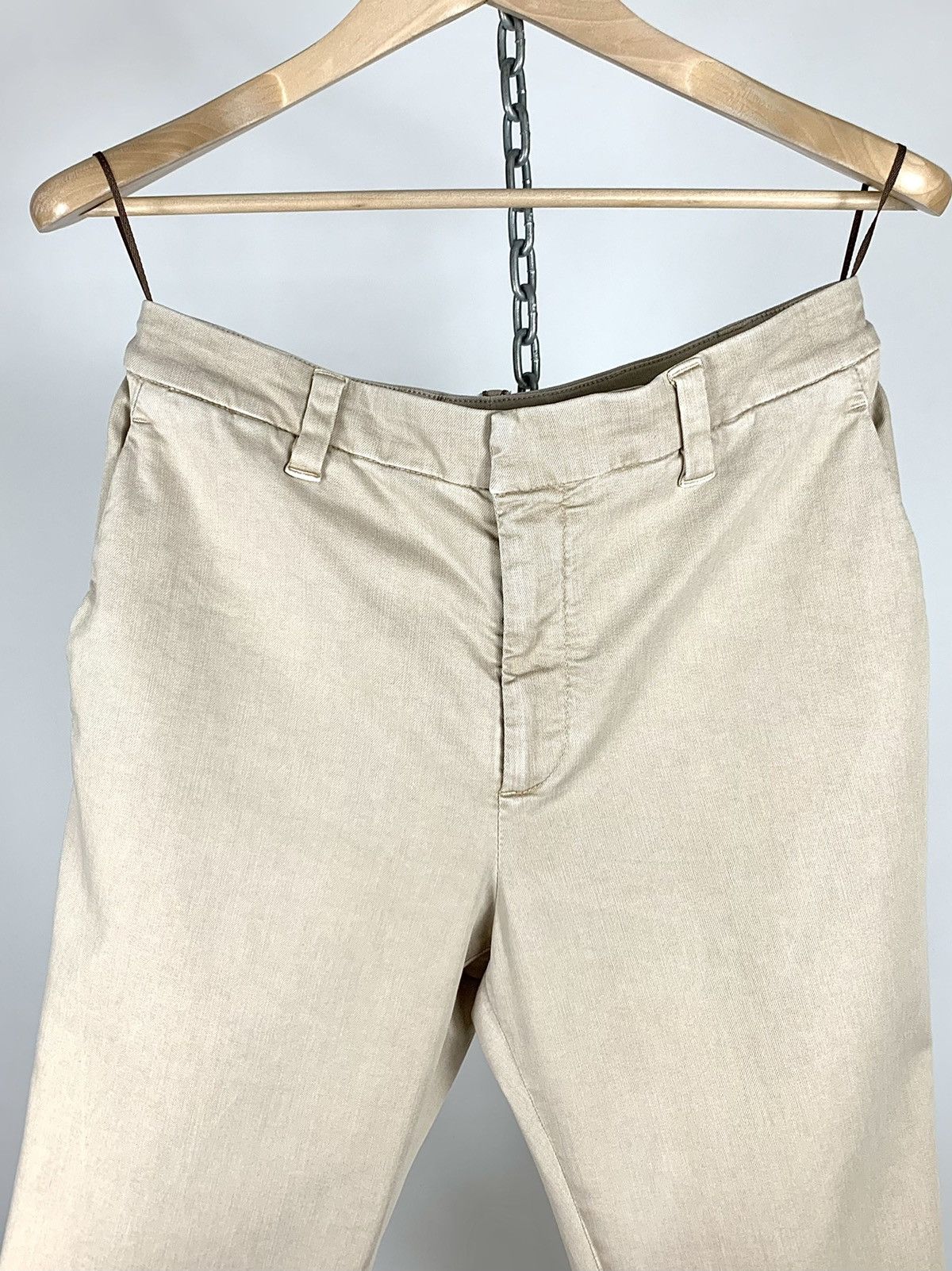 Brunello Cucinelli Brunello Cucinelli Chino Pants Size 32" / US 10 / IT 46 - 5 Thumbnail