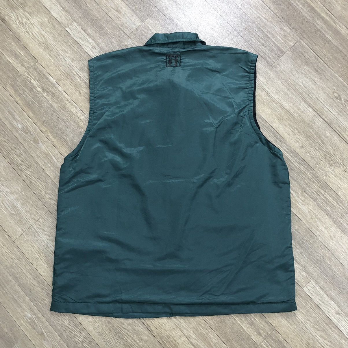 Powell Peralta × Vintage Vintage 90s Bitch Skateboard Green Vest Size US M / EU 48-50 / 2 - 13 Thumbnail