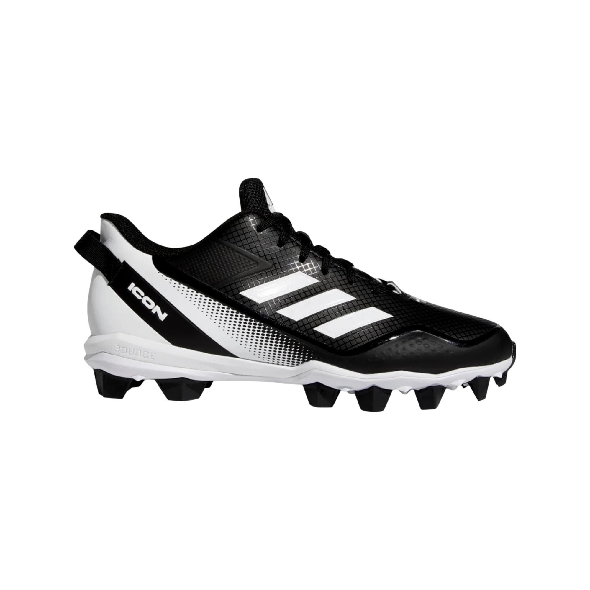 Adidas Icon 7 MD Black / White S23915 Size US 13 / EU 46 - 1 Thumbnail