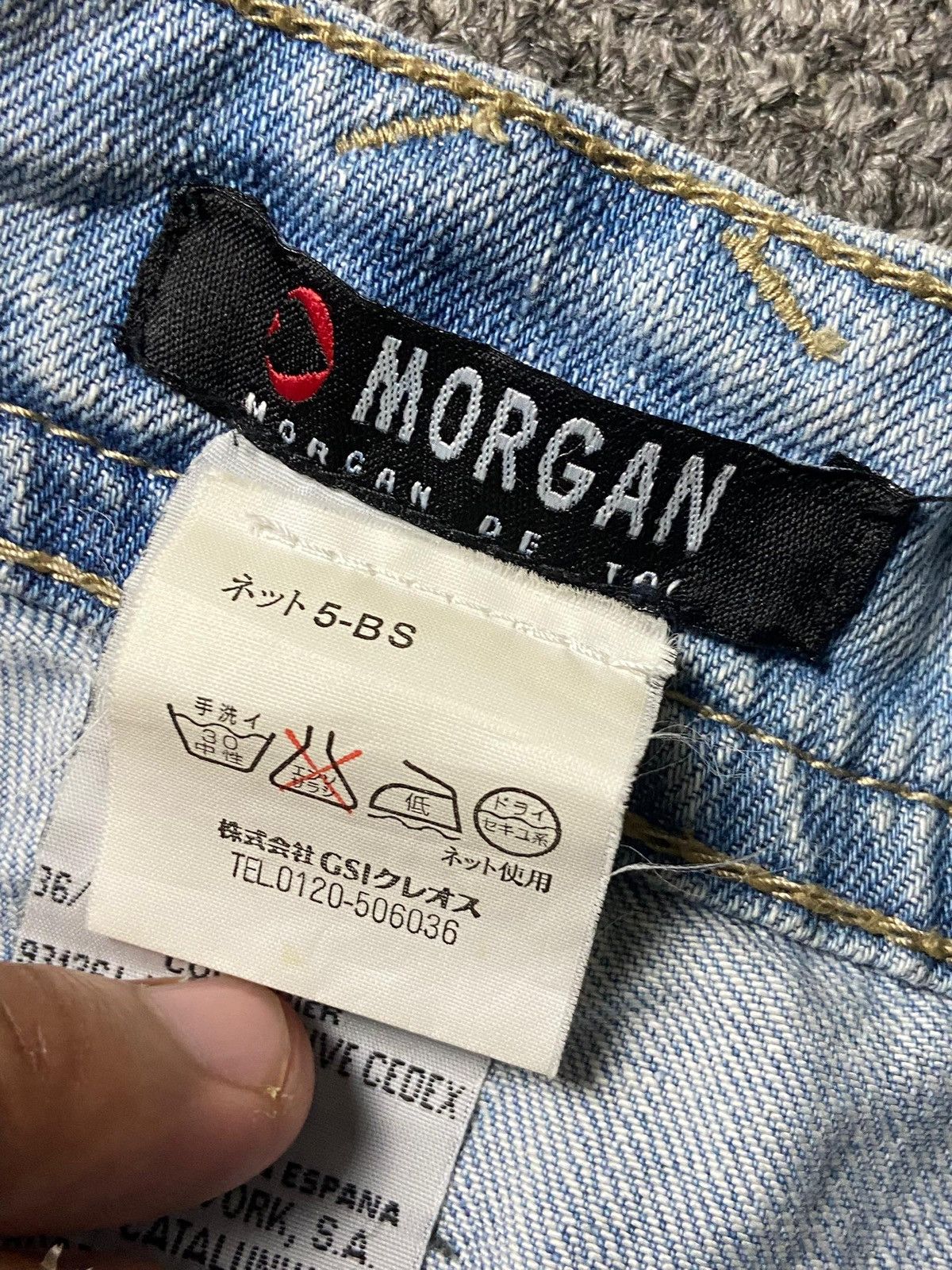 Morgan De Toi Vintage Morgan de Toi Denim Jeans with Cuffs (153) Size US 28 / EU 44 - 5 Thumbnail