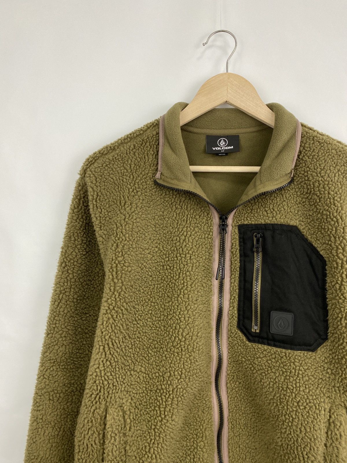 Volcom 🇺🇸 Y2K Volcom Skateboarding Zip Fleece Hoodie Rare Retro Size US M / EU 48-50 / 2 - 3 Thumbnail