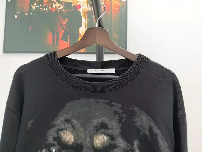 Givenchy Givenchy Classic black dog head hoodie XXL size Size US XL / EU 56 / 4 - 3 Thumbnail