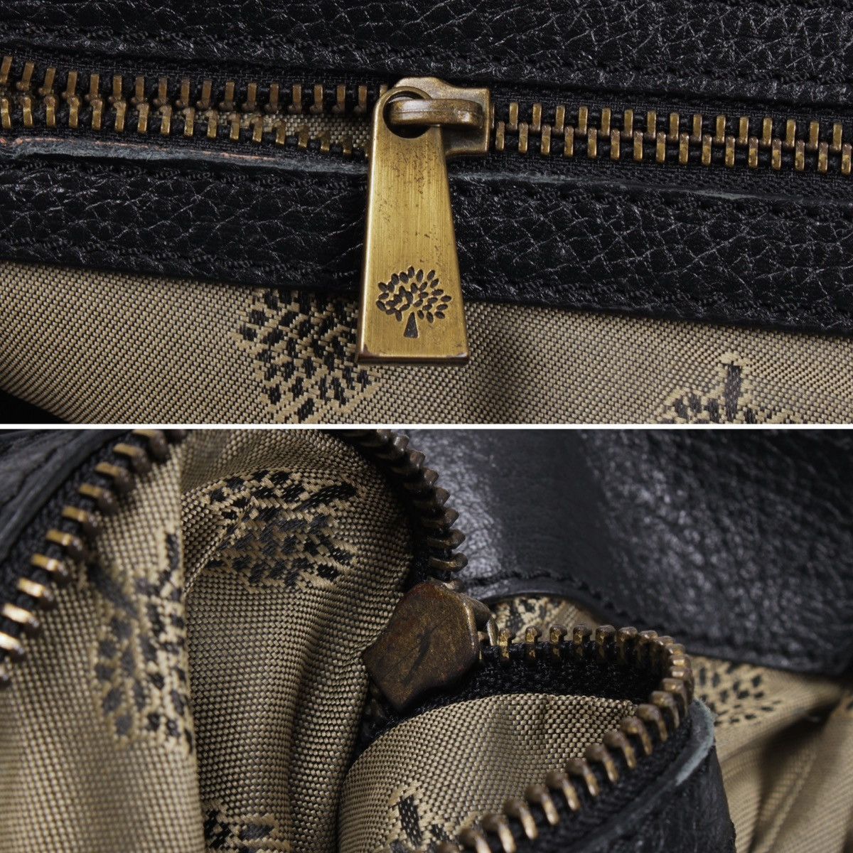 Designer × Mulberry MULBERRY Alexa Leather Black Handle Shoulder Bag 390207 Size ONE SIZE - 18 Thumbnail