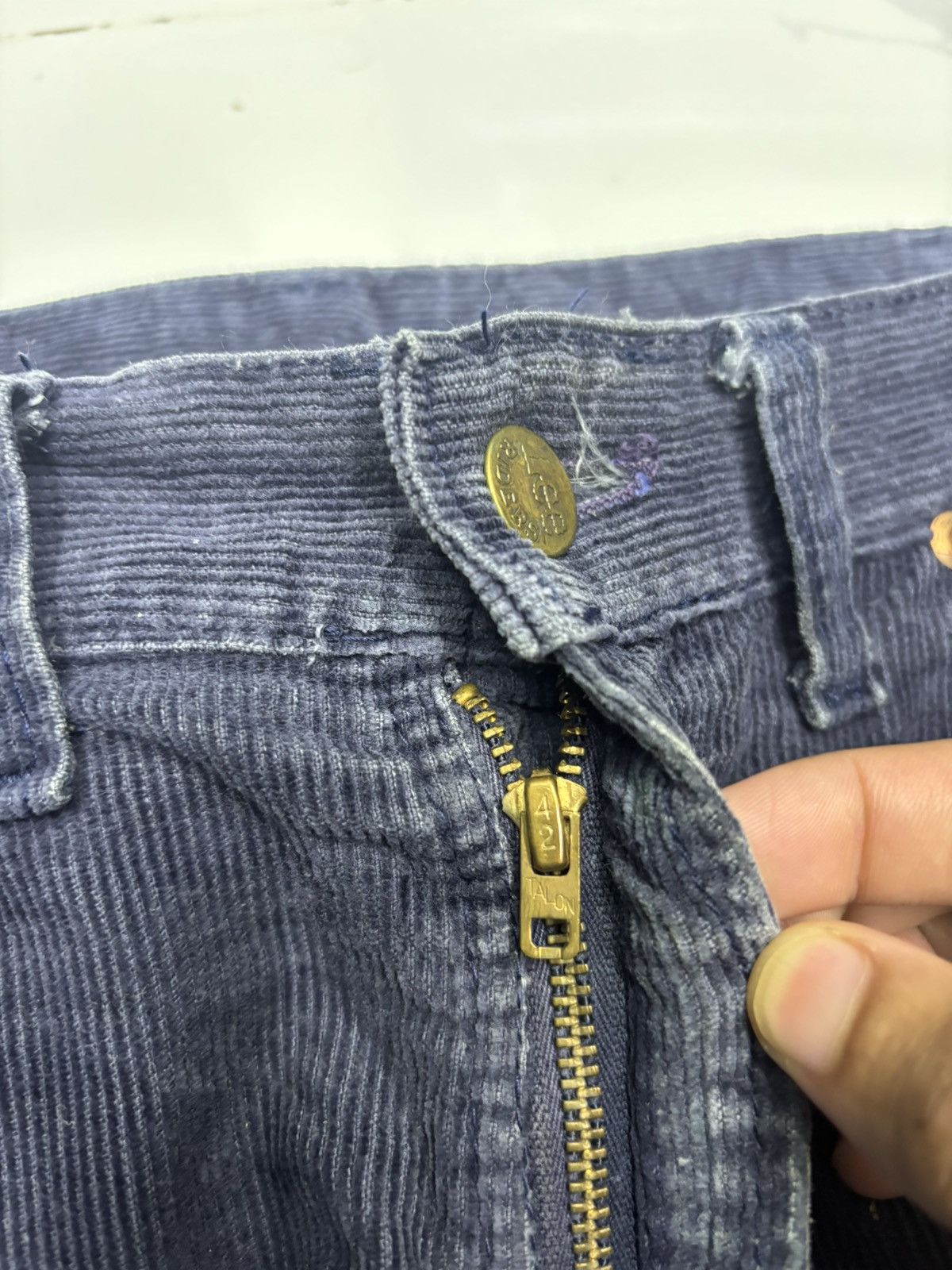 Lee 🔥LEE RIDERS TALON ZIP CORDUROY PANTS Size US 32 / EU 48 - 10 Thumbnail