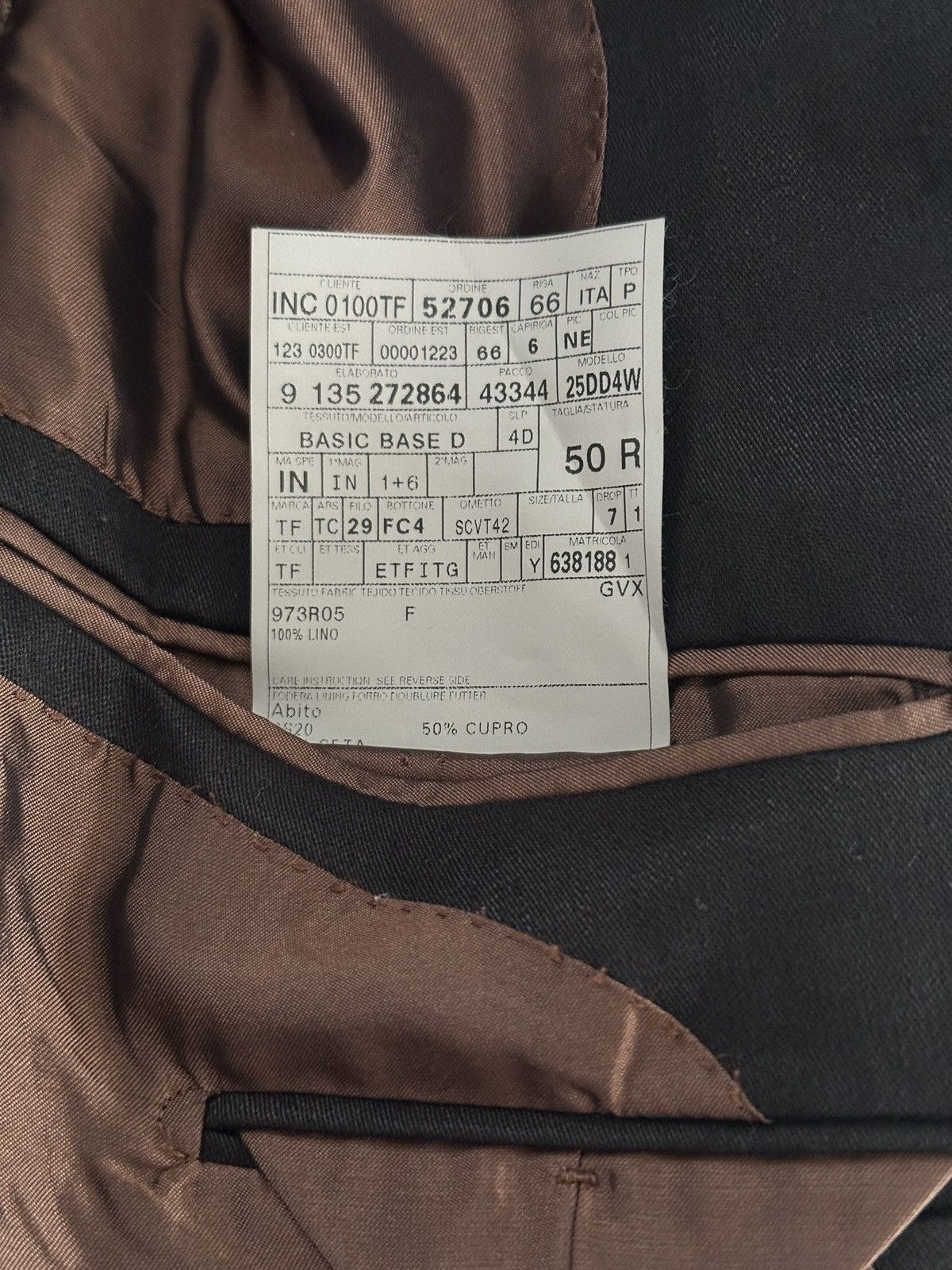 Tom Ford $8k like NEW Tom Ford super fine linen blazer D cut EU50 Size 50R - 5 Thumbnail
