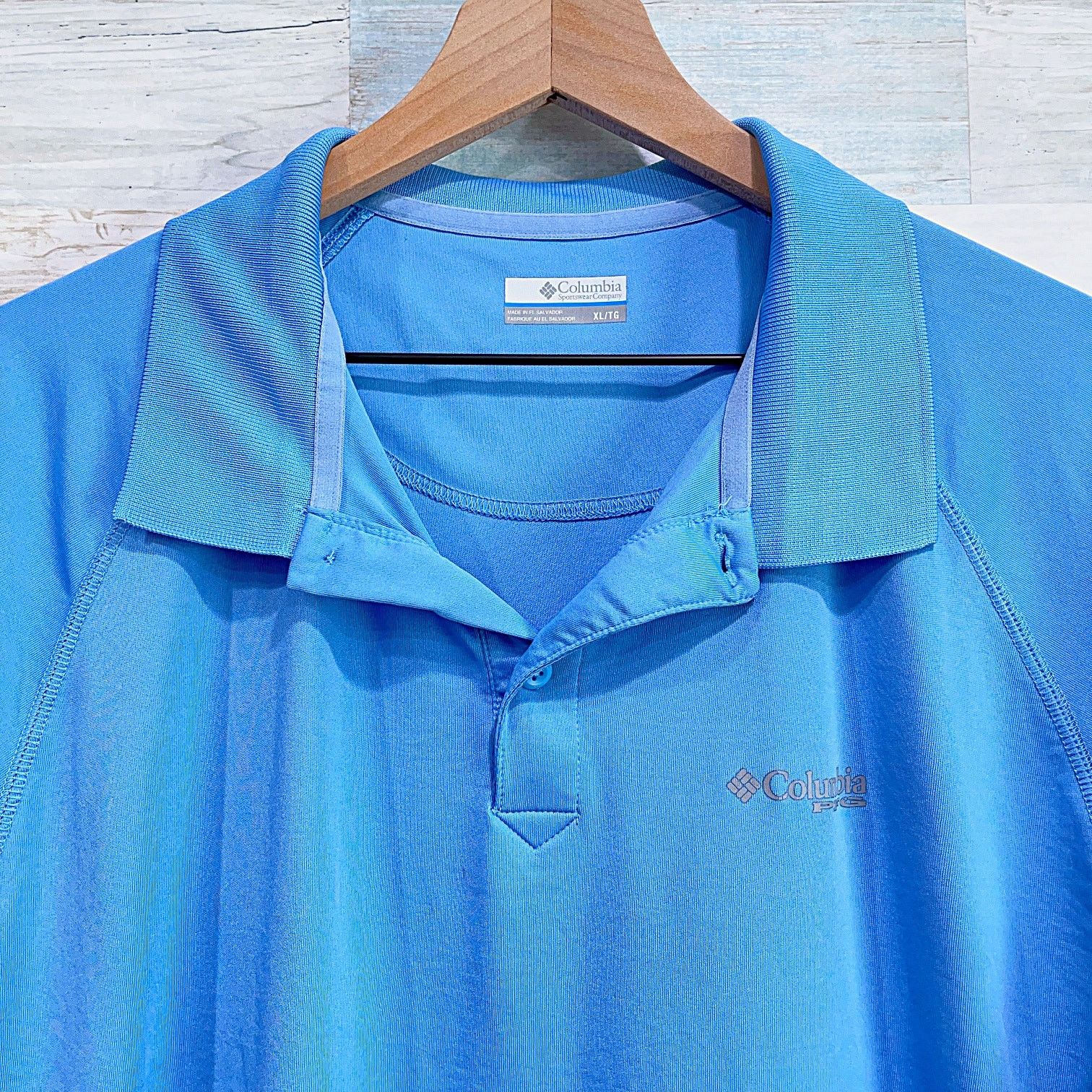 Columbia Columbia PFG Golf Tech Polo Shirt Blue Short Sleeve XL Size US XL / EU 56 / 4 - 2 Thumbnail