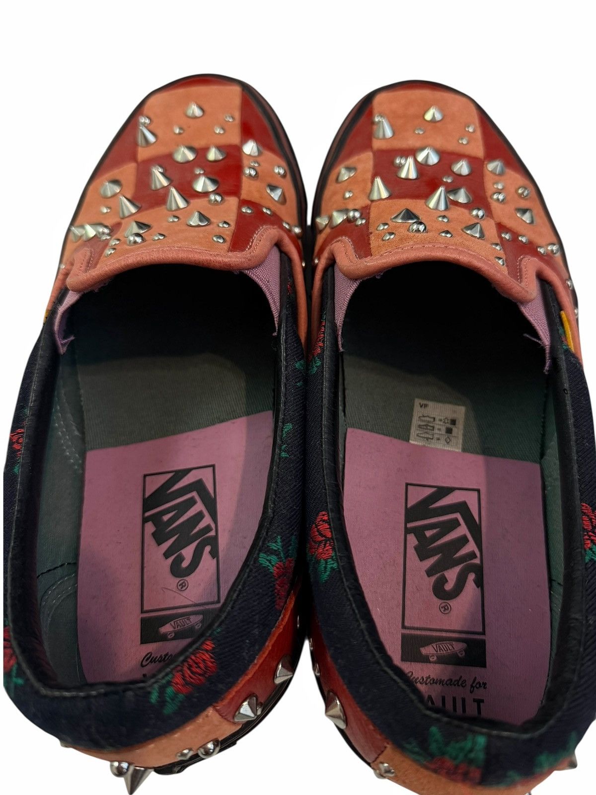 Gucci x VANS VAULT Studded Spiked Classic Slip On Size US 9 / EU 42 - 8 Thumbnail