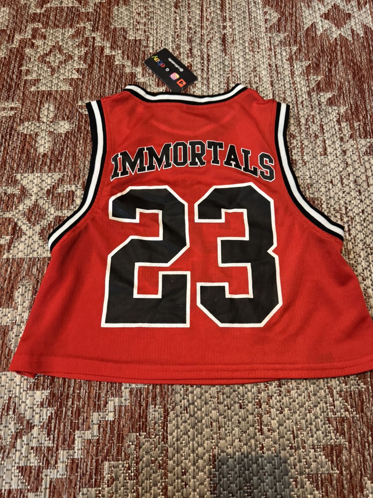 Other Pop Punk Fall Out Boy Womens Basketball Jersey Sz M Size S / US 4 / IT 40 - 3 Thumbnail