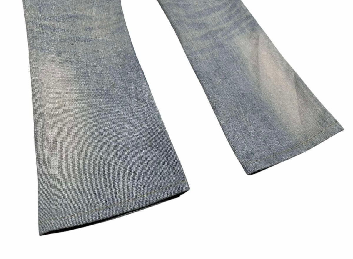 If Six Was Nine 🔥Y2K Archived LED Rechwe Mud Wash Flared Denim Distressed Size US 29 - 12 Thumbnail